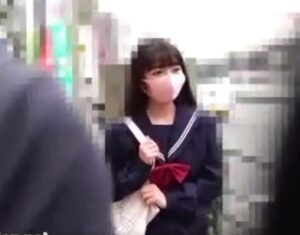 素人JK・痴漢盗撮｜街で発見した気弱そうな少女を追跡して電車の中でまんこにチンポをぶち込んで強姦