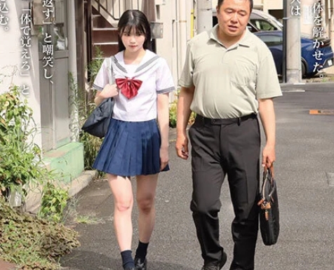 櫻ももな｜ちっぱいアウロリJC×全身を舐め回し調教｜気弱ロリ少女をラブホに連れ込んで輪姦する中年おやじ教師。